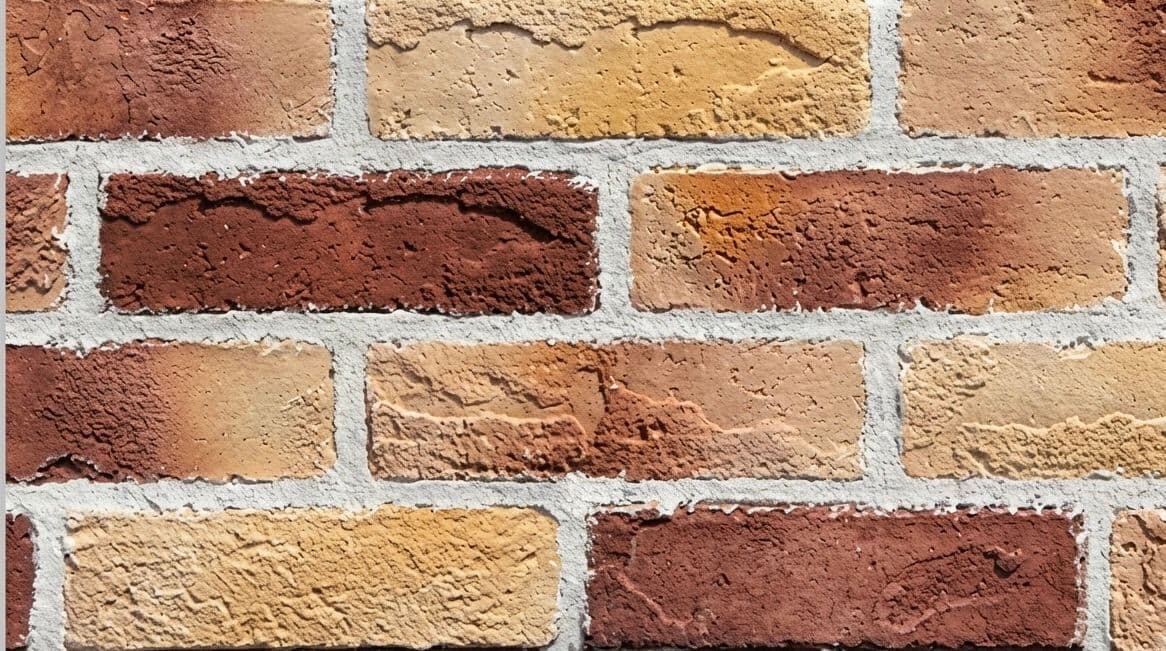 Crimson Yellow Flexible Tile Flexible Brick Tile Flexible Brick Tile - A1 Fire-Rated Weather-Resistant Premium Masonry Cladding by UrbanClay India