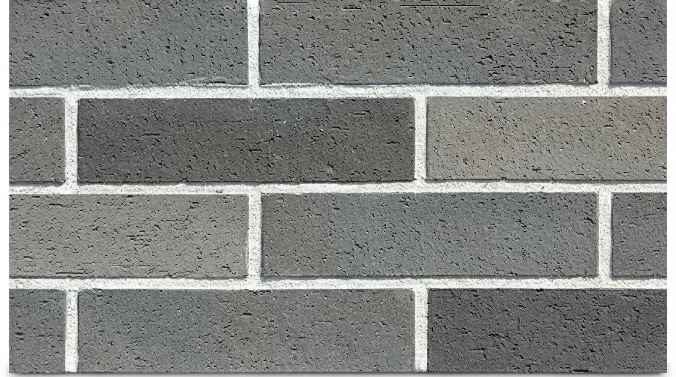 DualGray Flexible Tile Flexible Brick Tile Flexible Brick Tile - A1 Fire-Rated Weather-Resistant Premium Masonry Cladding by UrbanClay India